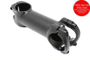 1 1/8" Ahead Bike Handlebar Stem 100mm Reach For 31.8mm Handlebar Lightweigh Blk - Picture 1 of 3