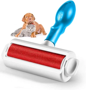 Wiederverwendbarer Hund Katze Tierhaarentferner Roller für Möbel, Couch, Teppich, Autositz - Bild 1 von 7