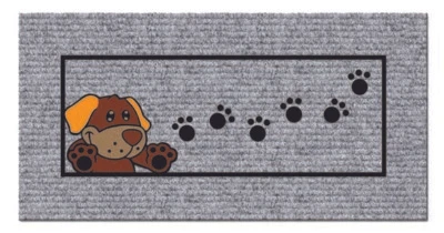 BIANCHERIA CASA EL AAMRANI Zerbino asciugapasso scalino cane gatto tappeto entrata scale vari colori 25x50