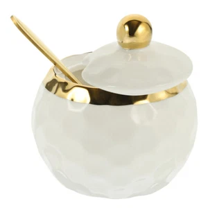 1 Set Ceramic Spice Jar Condiment Pot Seasoning Jar Sugar Spice Salt Jar with - Picture 1 of 12