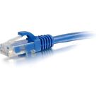 Câble patch réseau non blindé C2G 12 pieds Cat6 accrocheur UTP - Bleu