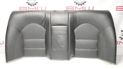 Cojín acolchado de cuero para asiento de respaldo superior trasero OEM BMW E39 M5 cuero Foto 1 de 4