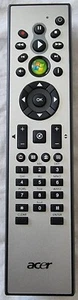 ACER IR RC6 Remote Control Windows (Missing back lid for batteries - used) - Picture 1 of 1