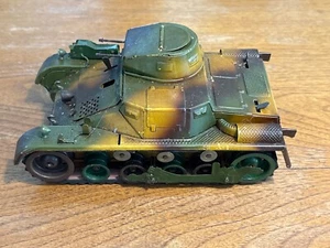 Lineol-Panzerkampfwagen 1-Carro armato mimetico in latta a carica Germany’30 - Foto 1 di 8