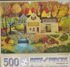 Jim Fitzgerald pezzi e pezzi puzzle 500 pezzi grillo cavo - Foto 1 di 1