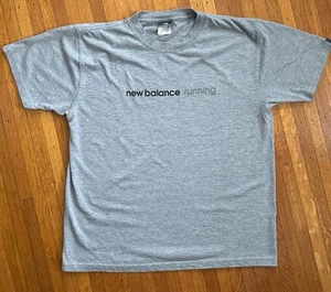 Vintage New Balance Running T Shirt Made In Canada Large - Picture 1 of 9