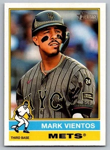 2025 Topps Heritage Mark Vientos New York Mets #278 - Picture 1 of 2