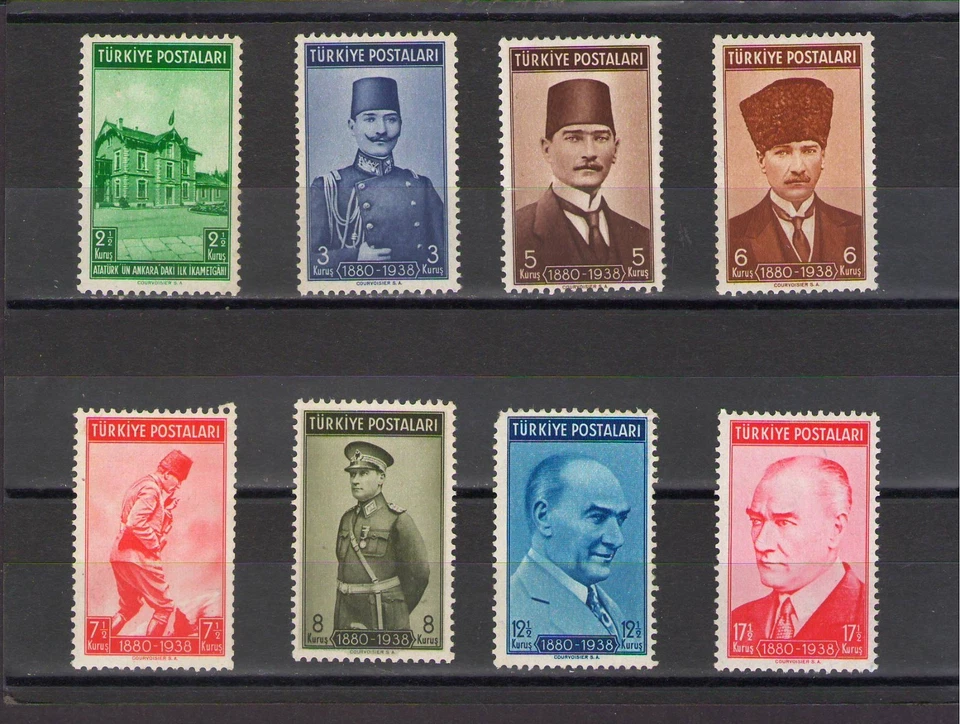 TURQUÍA 1939/40 - MNH - 1er Aniversario de la Muerte de Kemal Ataturk Foto 1 de 1