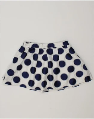 Falda BENETTON Niñas Línea A 11-12 Años 2XL W28 Blanco Lunares Viscosa BG04 Foto 1 de 3