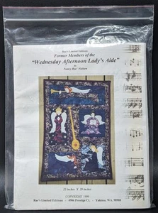Nancy Rae Nielsen Wednesday Afternoon Lady's Aide ANGELS Quilt Blocks Pattern - Picture 1 of 4