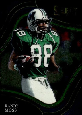 2022 Panini Select Draft Picks #162 Randy Moss Hyper Prizm - Image 1 of 2