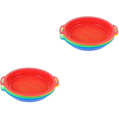  2 PCS Gartenbodensieb Durchwurfsieb Für Erde Sandsifter Sandsieb - Bild 1 von 4