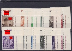 (GG) Bauten mit Eckrand, MiNr. 40-51, E2, HHZ, postfrisch, ** - Bild 1 von 1