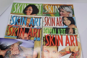Skin Art Magazine Vintage Tattoo Lot of 8 # 68 69 70 71 72 73 74 75 year 2000 - Bild 1 von 11