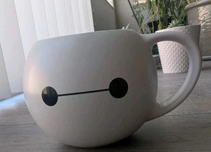 Disney Parks Big Hero 6 White Ceramic Baymax 20oz Coffee Mug Mood Measure - Picture 1 of 6