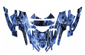 Gráficos Arctic Cat Sabercat 2003 - 2006 F5 F6 F7 #9500 azul zombie - Imagen 1 de 2