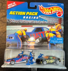 1996 Mattel Hot Wheels Action Pack Racing Set 16155 New - Picture 1 of 2