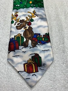MENS TIE CHRISTMAS GRINCH 4 X 58 - Picture 1 of 4