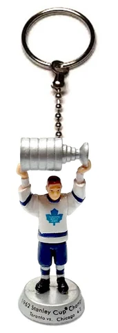 1962 TORONTO MAPLE LEAFS KEYCHAIN NHL 1.5" TALL MINI FIGURE STANLEY CUP CHAMPION Cover