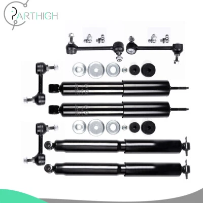 Front & Rear Side Shock Absorbers + Sway Bar Links For Chevy Colorado GMC Canyon - Image 1 of 4