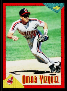 1994 Score Rookie & Traded Baseball Card #RT10 Omar Vizquel Cleveland Indians - Picture 1 of 2