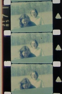 WASHINGTON DC PEOPLE HOME MOVIE SHORT 16MM FILM MOVIE ROLLED NO REEL Z143 - Picture 1 of 12