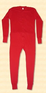 Ropa interior larga con puerta trampa para hombre y mujer X pequeña - Imagen 1 de 4