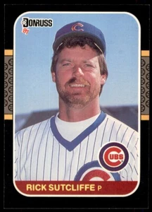 1987 Donruss Rick Sutcliffe Chicago Cubs #68 - Picture 1 of 2