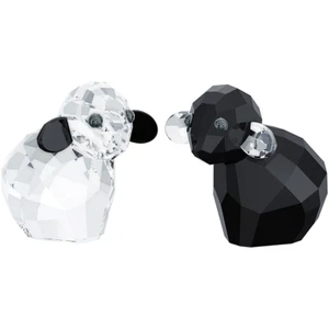 SWAROVSKI CRYSTAL LOVLOTS PIONEERS EBONY & IVORY #5004631 BRAND NIB SAVE$ F/SH - Picture 1 of 1