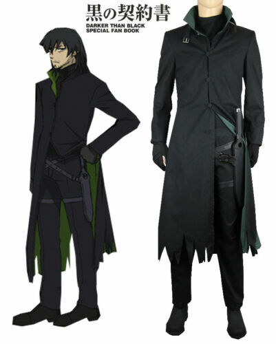 Darker than Black Hei Li Shenshun Black Cosplay Costumes