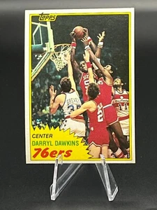 1981-82 Topps NBA Basketball #29 Darryl Dawkins Philadelphia 76ers NM - Picture 1 of 2