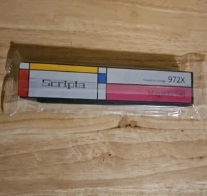 Inchiostro magenta compatibile HP 972X ad alta resa PageWide Scripta nuovo sigillato - Foto 1 di 2