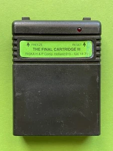 The FINAL CARTRIDGE 3 III C64 C128 Spiel Cheat Box 1 80 oVp Commodore 64 Set ROM - Bild 1 von 6