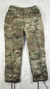 Army Combat Trouser Pants Men's 31-35 Insect Shield NATO Camo Camouflage Ripstop - Picture 1 of 6