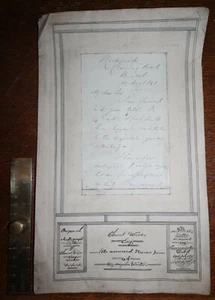 1891 Autograph Letter Signed by Clement Wise Puritanism in Power Author  - Picture 1 of 13