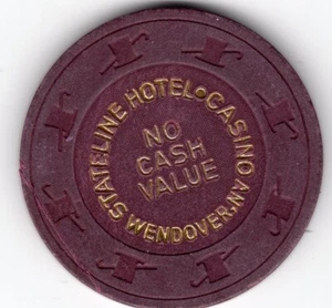 Nevada, Wendover: State Line Hotel Casino NCV, marrone - Foto 1 di 2