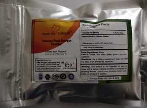 Valerian Root Extract 0.8% Valeric Acid Pure & High Quality Extract Powder - Picture 1 of 2