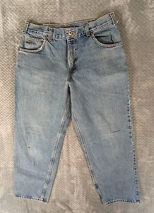 Arizona Boys Youth Jeans, 20 Husky/33W, Straight Leg, Loose Fit, Big Ring Denim - Picture 1 of 12
