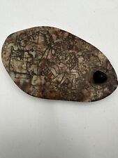 Ojuelos De Jalisco  Ancient Alien Stone Carving Tablet 👽 Authentic