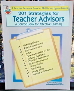 FRANK SCHAFFER 201 STRATEGIES FOR TEACHER ADVISORS MIDDLE AND UPPER GRADES - Picture 1 of 3