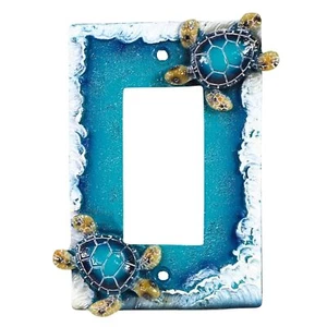 Nautical Single Rocker Switch Decorative Light Switch Plate Cover - Picture 1 of 9