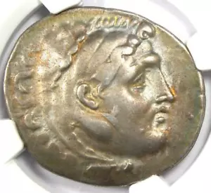 Alexander the Great III AR Tetradrachm Caria Alabanda Coin 188-156 BC - NGC VF - Picture 1 of 5