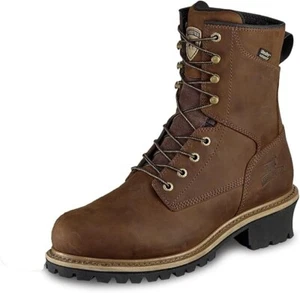 Red Wing Irish Setter Men's Work 8" MESABI SAFETY TOE 83844 WATERPROOF SZ 14 NIB - Picture 1 of 7