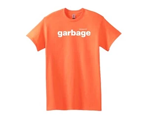 Garbage Version 2.0 Album Unsex Orange T Shirt Alt Rock Music New - Picture 1 of 3