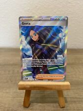 Geeta - 218/197 - Pokemon Obsidian Flames Full Art Ultra Rare Card NM