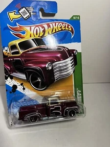 Hot Wheels Treasure Hunt '52 Chevy Truck Maßstab 1:64 Burgundy 2011 - Bild 1 von 4