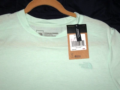 НОВАЯ ЖЕНСКАЯ ФУТБОЛКА NORTH FACE WANDER РАЗМЕР L ТУМАННЫЙ НЕФРИТ FlashDry UPF 50+ $40 - Изображение 1 из 4