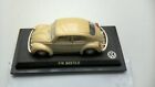 UNKNOWN MAKE OF DIECAST MODEL SCALE 1/43 BEIGE V/W BEETLE
