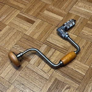 Miller Falls SOJO Sogard 731 Brace Bit Ratchet Hand Speed Drill Auger 12" Sweep - Picture 1 of 9
