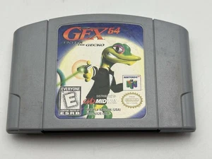 Gex 64: Enter the Gecko (Nintendo 64, 1998) N64 Authentic Game Cart Only - Bild 1 von 2